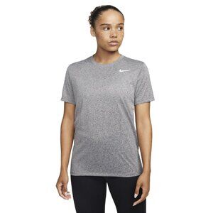 Women's Nike Dri-FIT T-Shirt - Black/Pure/Heather/White